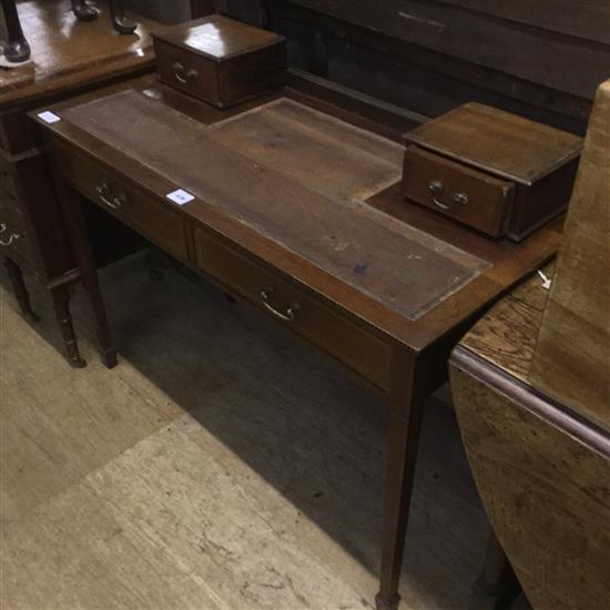 Inlaid Edwardian writing table